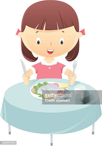 506 Ilustraciones de Girl Eating Food - Getty Images