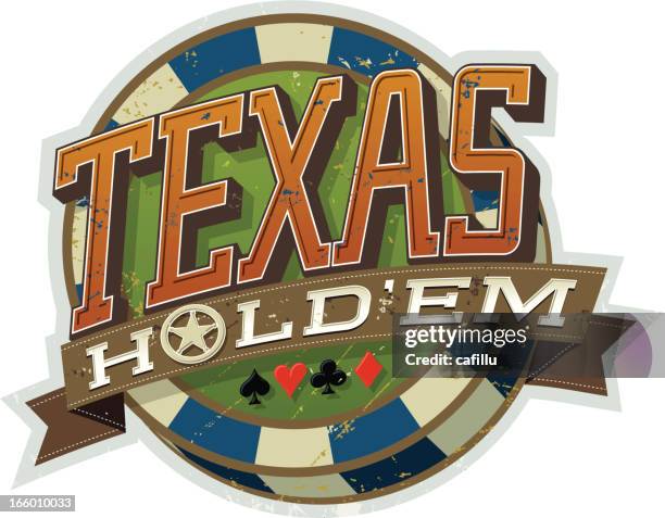 texas hold'em poker - diamonds playing card stock illustrations