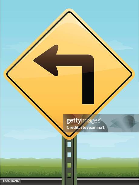 Sharp Turn Road Sign Photos and Premium High Res Pictures - Getty Images