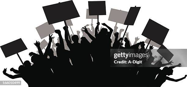 we doth protest - protest stock illustrations