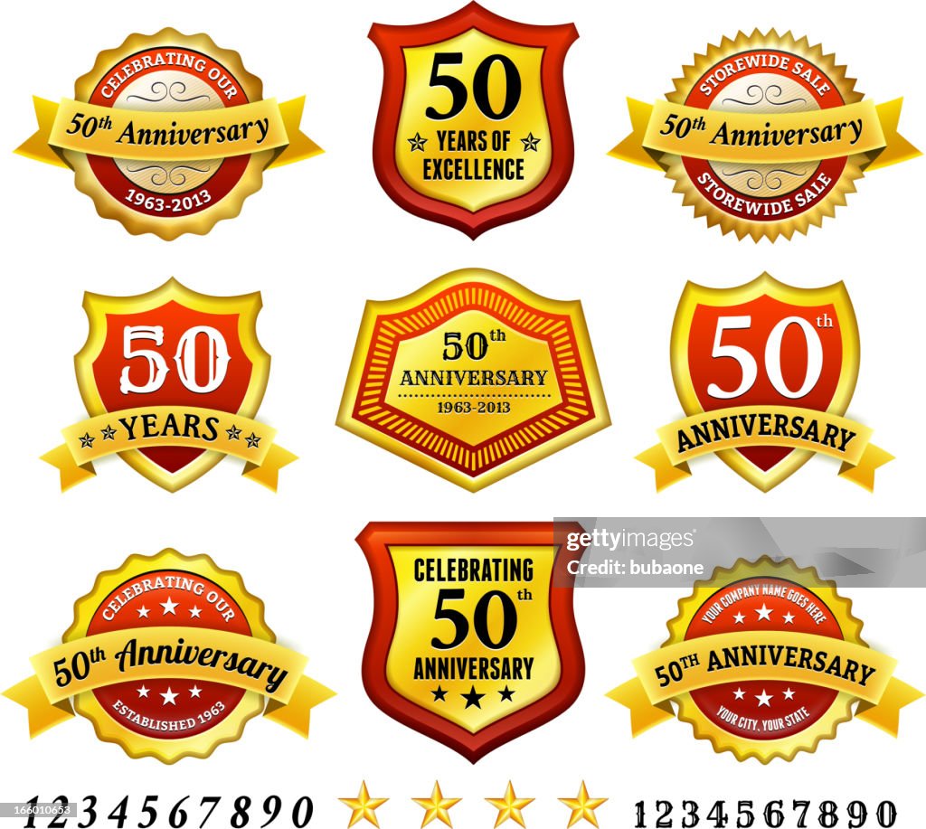 Fiftieth Anniversary Red Badge Collection