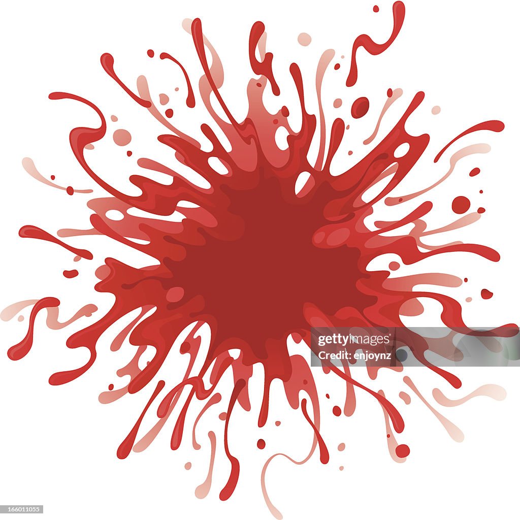 Large Blood Splash Pattern Blood Splash Design High-Res Vector Graphic - Getty Images