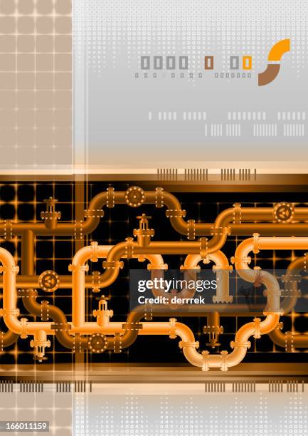 waterpipe - sewer pipe stock illustrations