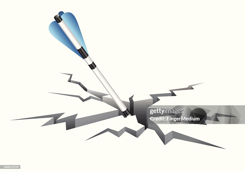 Target Destroyed Sticker Vector Target High-Res Vector Graphic - Getty Images