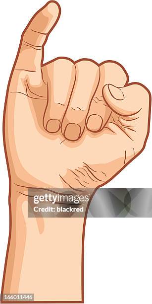 little finger - little finger stock illustrations