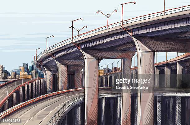 architecture - bridge built structure 幅插畫檔、美工圖案、卡通及圖標