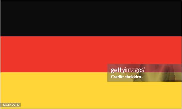 germany flag - german culture stock illustrations