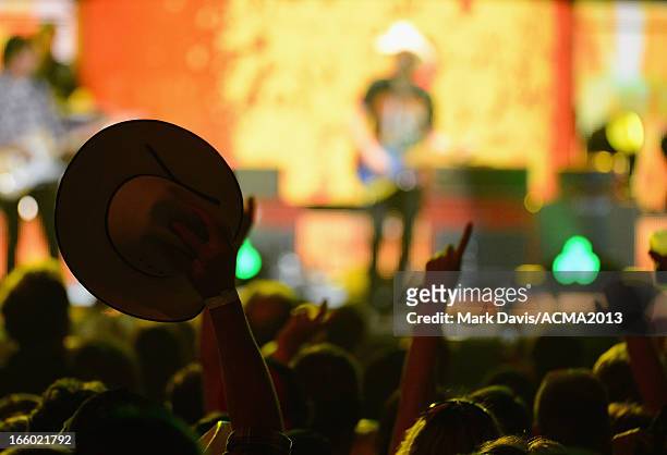 General view of atmosphere during the 48th Annual Academy Of Country Music Awards - ACM Fan Jam After Party at Orleans Arena on April 7, 2013 in Las...