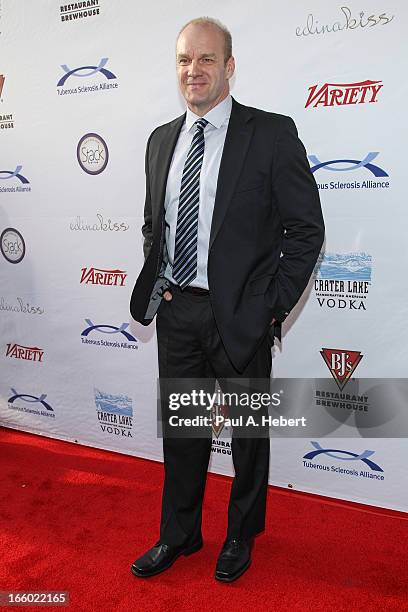 Actor Eric Kramer attends the Comedy for a Cure benefit held at Lure on April 7, 2013 in Hollywood, California.