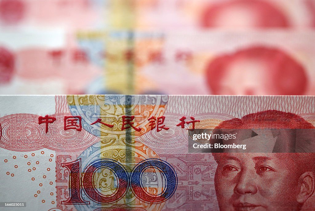 Chinese Yuan Bank Note Images