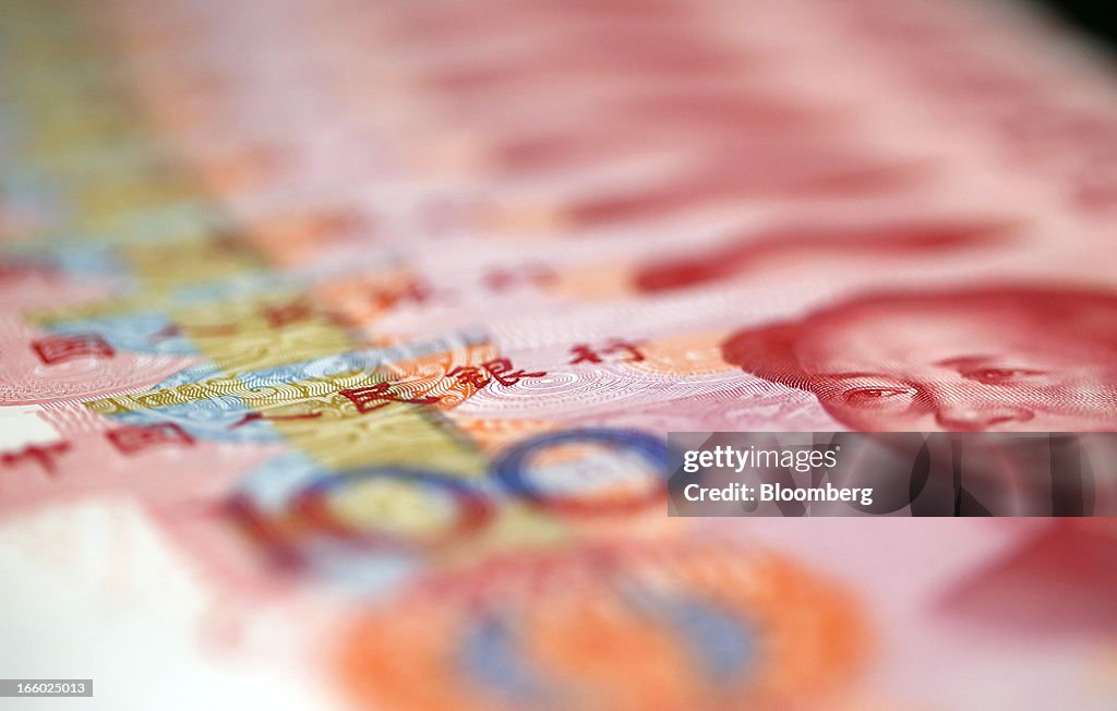 Chinese Yuan Bank Note Images