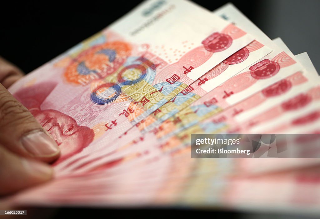 Chinese Yuan Bank Note Images