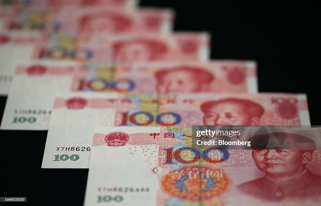 Chinese Yuan Bank Note Images