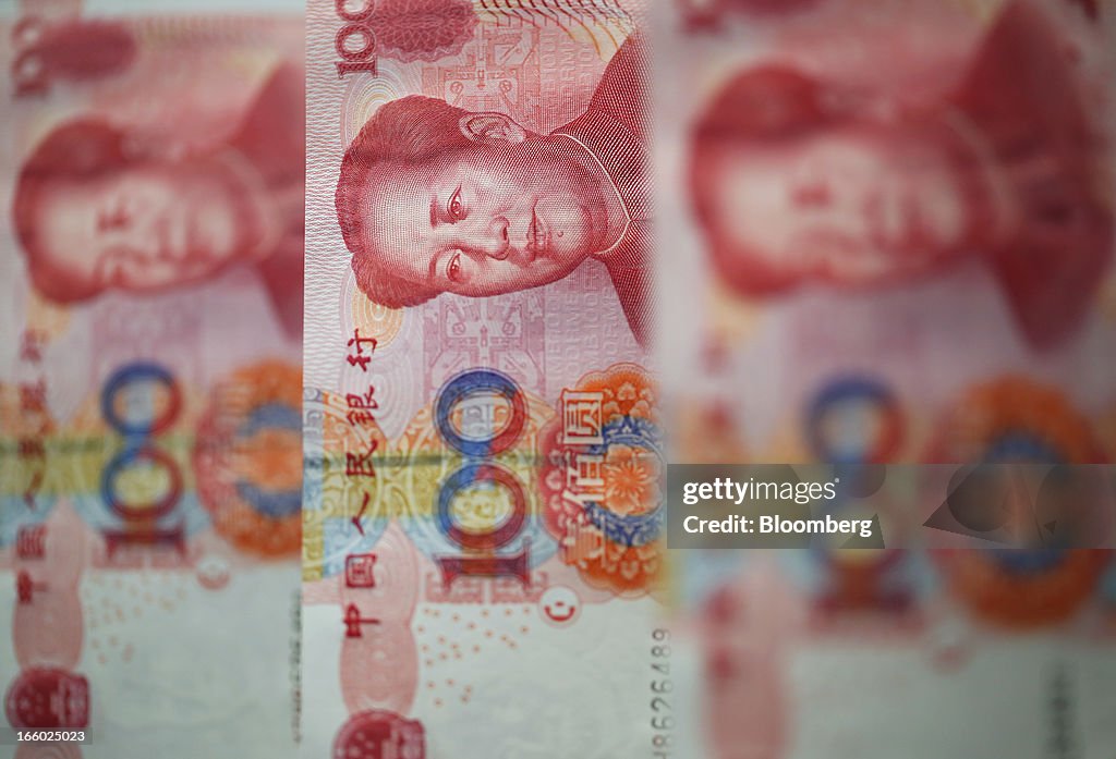 Chinese Yuan Bank Note Images