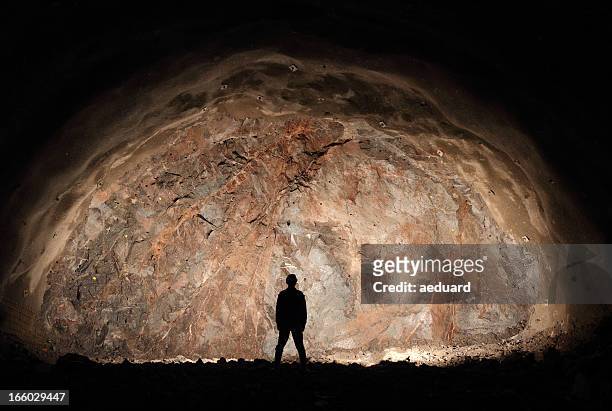 last man/miner standing - mining natural resources stock pictures, royalty-free photos & images
