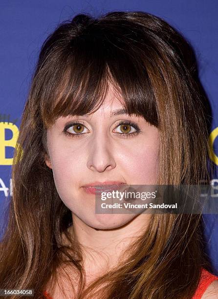 Alisha Peats attends the 2nd annual HollyWeb Festival at Avalon on April 7, 2013 in Hollywood, California.