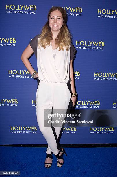 Dana Rosendorff attends the 2nd annual HollyWeb Festival at Avalon on April 7, 2013 in Hollywood, California.