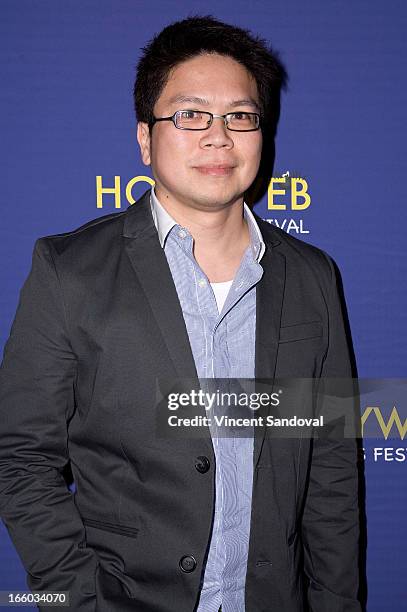 Chi Toa So attends the 2nd annual HollyWeb Festival at Avalon on April 7, 2013 in Hollywood, California.