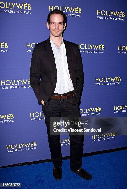 Francisco Lupini attends the 2nd annual HollyWeb Festival at Avalon on April 7, 2013 in Hollywood, California.