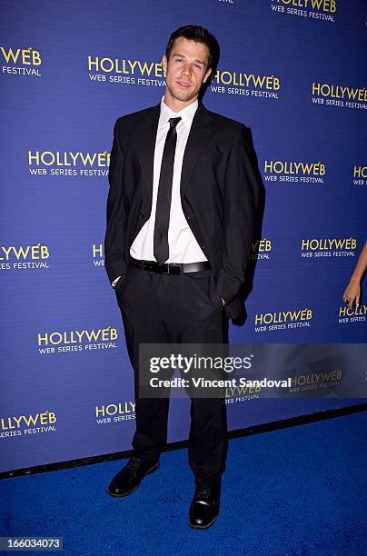 Joey Kloberdanz attends the 2nd annual HollyWeb Festival at Avalon on April 7, 2013 in Hollywood, California.