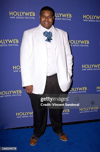 DeAndre Baker attends the 2nd annual HollyWeb Festival at Avalon on April 7, 2013 in Hollywood, California.