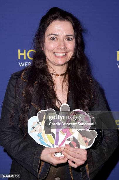 Darlene Sellers attends the 2nd annual HollyWeb Festival at Avalon on April 7, 2013 in Hollywood, California.