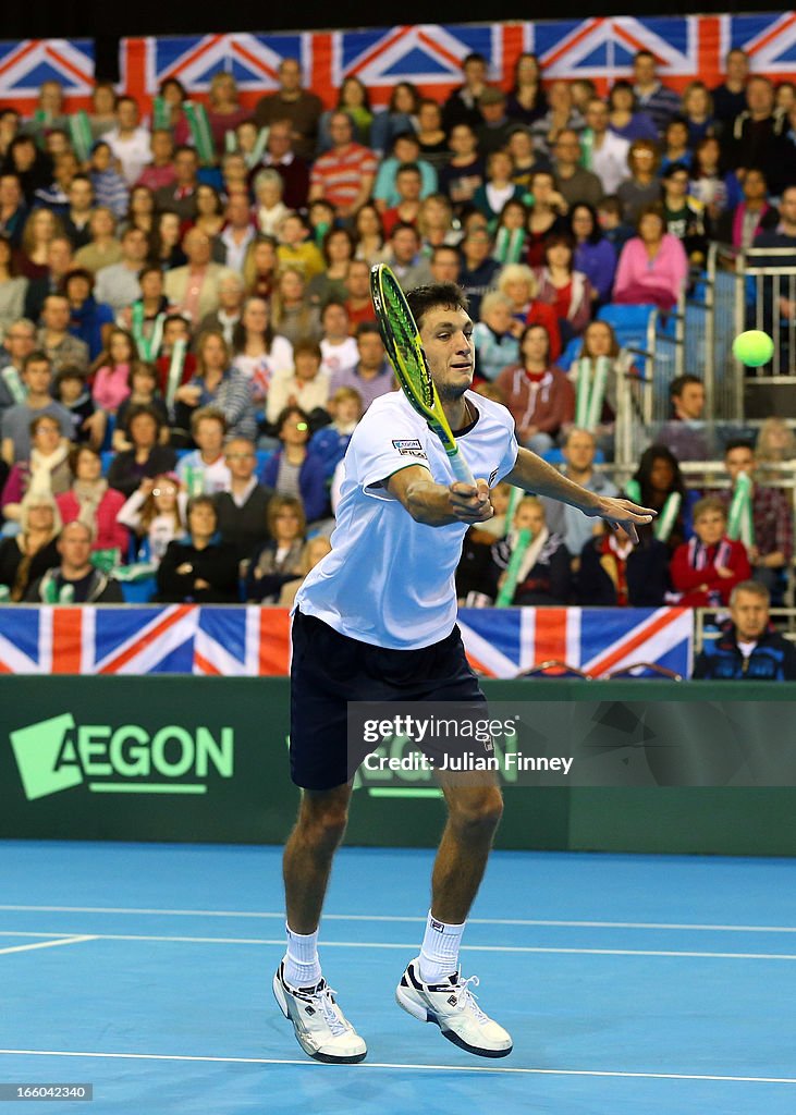 Great Britain v Russia - Davis Cup Day Three