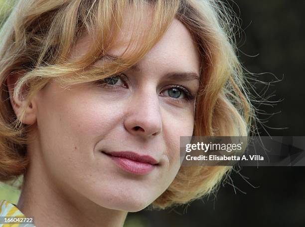 Actress Elena Radonicich attends "Tutto Parla di Te" photocall at Casa del Cinema on April 8, 2013 in Rome, Italy.