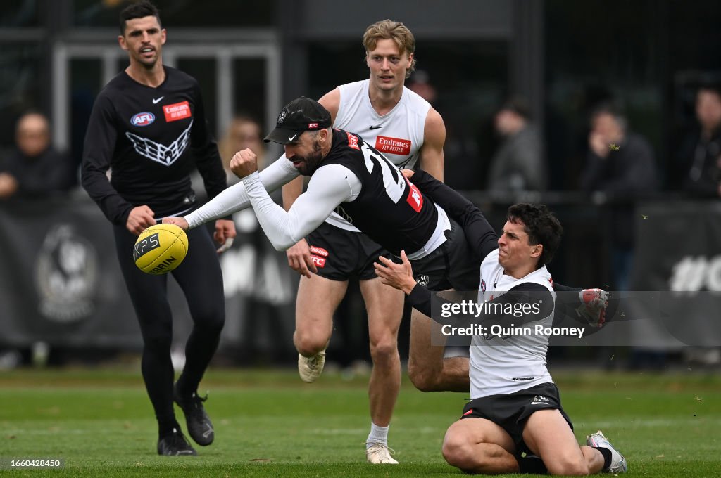 Collingwood Magpies AFL Training Session