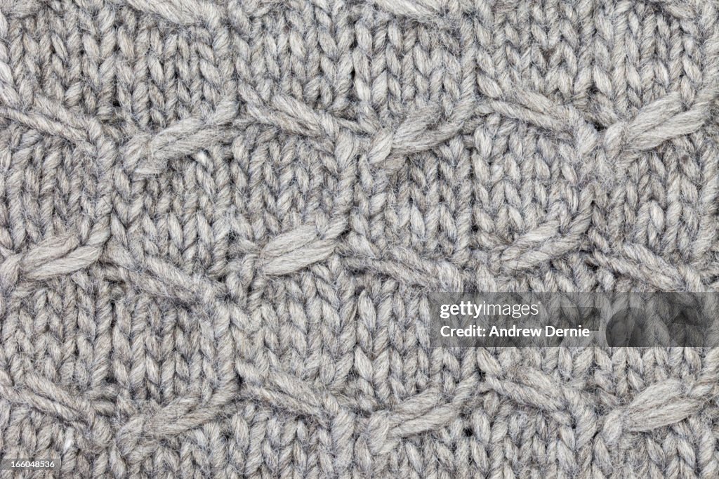 Knot Knitted Background