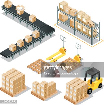 Isometric Logistic Delivery Isometric Logistic Delivery