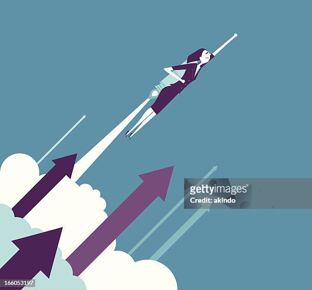 up - launch concept stock illustrations