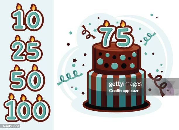 ilustraciones, imágenes clip art, dibujos animados e iconos de stock de pastel de aniversario - 25° aniversario