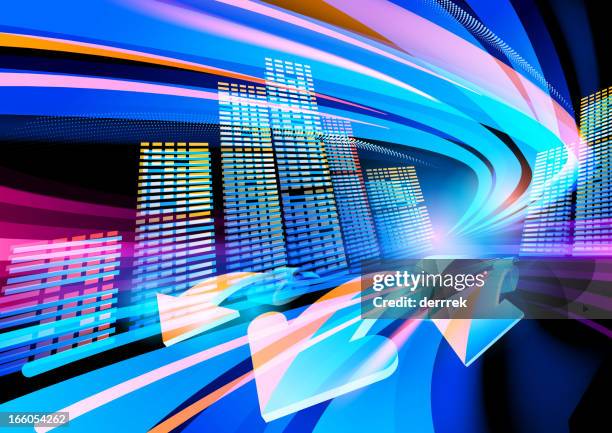 city - futuristic interior stock illustrations