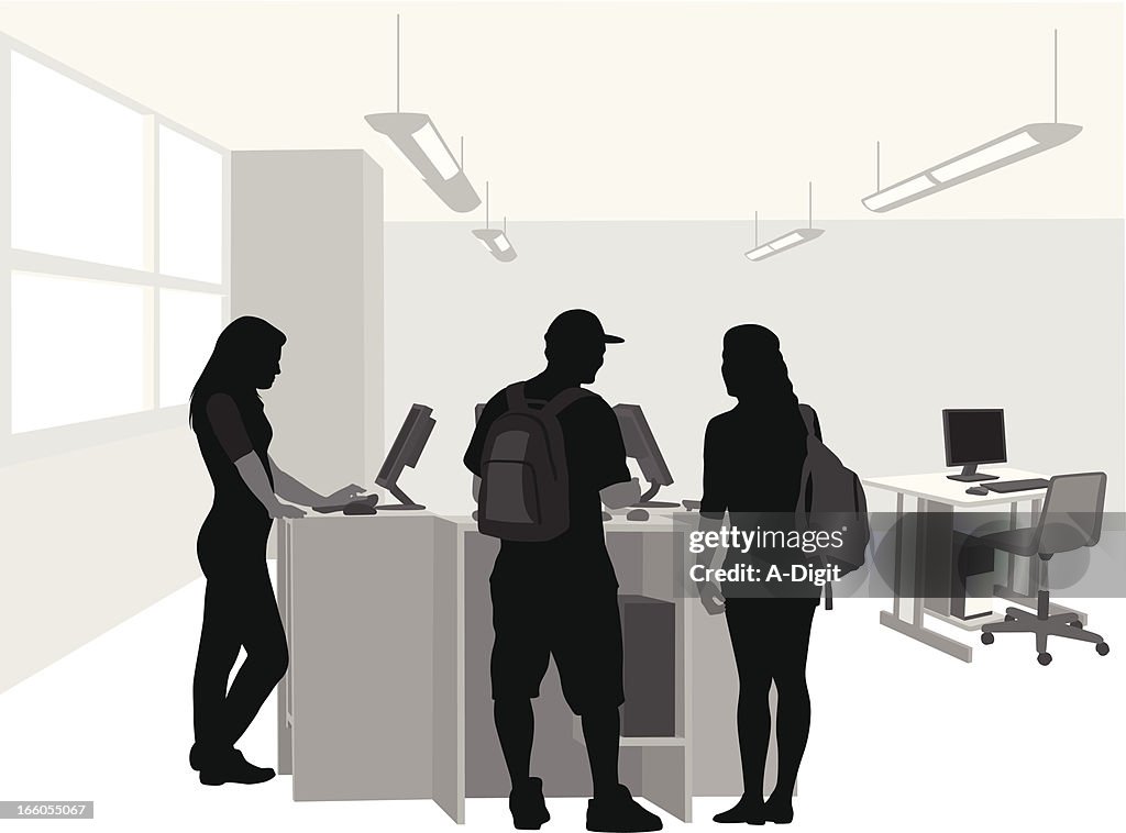 Computer Room High-Res Vector Graphic - Getty Images