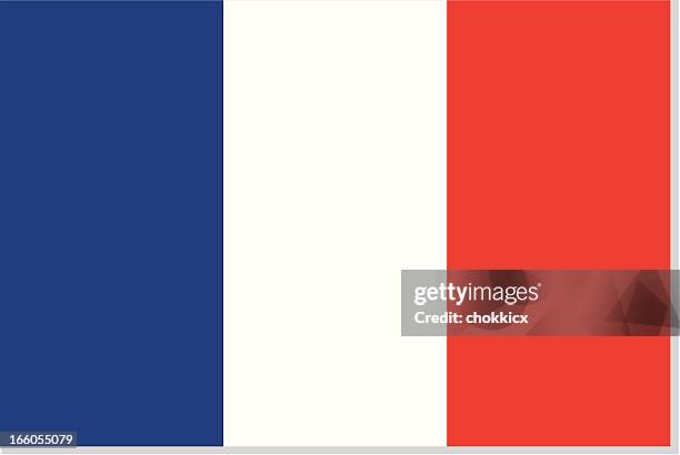 ilustraciones, imágenes clip art, dibujos animados e iconos de stock de bandera francesa o francia - bandera francesa