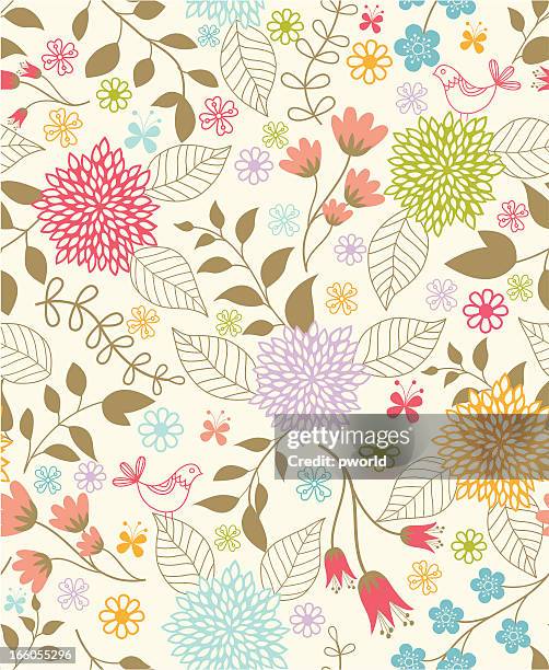 floral pattern . - petal macro stock illustrations