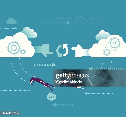 Network cooperation concept Network cooperation concept