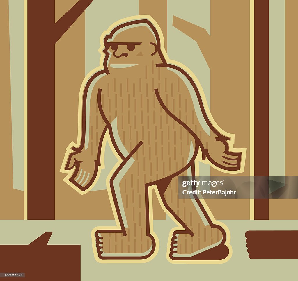 Pé Grande ou Sasquatch