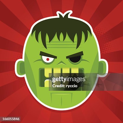 Zombie face Zombie face