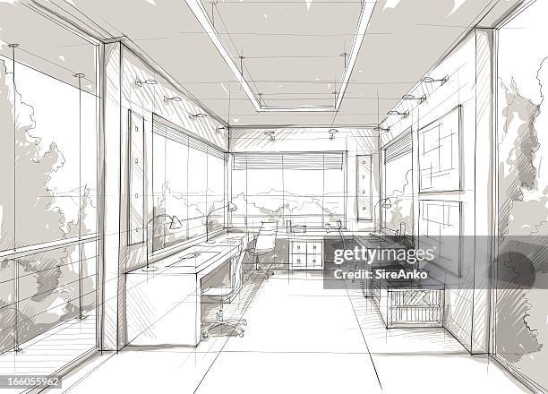 design - veranda stock illustrations