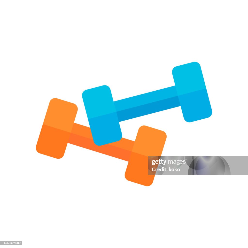 Dumbbells.