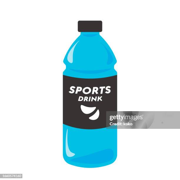 sportgetränk. - energydrink stock-grafiken, -clipart, -cartoons und -symbole