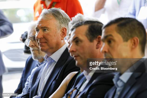Ken Griffin, chief executive officer and founder of Citadel Advisors LLC, during a ground breaking ceremony for the final phase of The Underline...