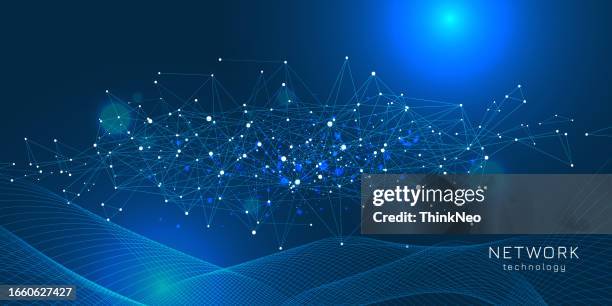 global network connection concept. big data visualization. social network communication in the global computer networks. internet technology. - instagram grid stock illustrations