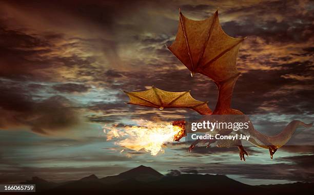 augmented reality - fantasy dragon stock pictures, royalty-free photos & images