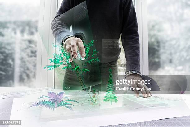 augmented reality - human hologram stock pictures, royalty-free photos & images