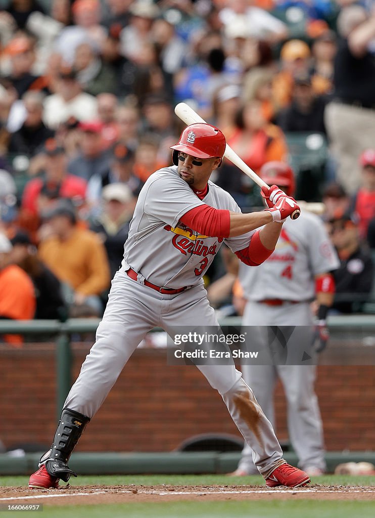 St Louis Cardinals v San Francisco Giants