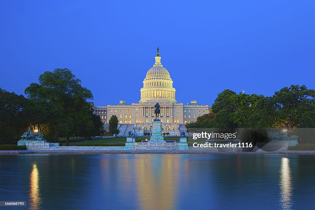 The US Capitol Building In Washington DC