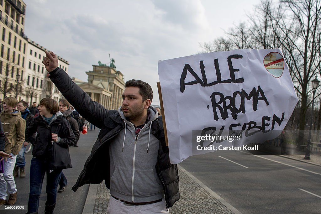 Roma Protest Against Discrimination